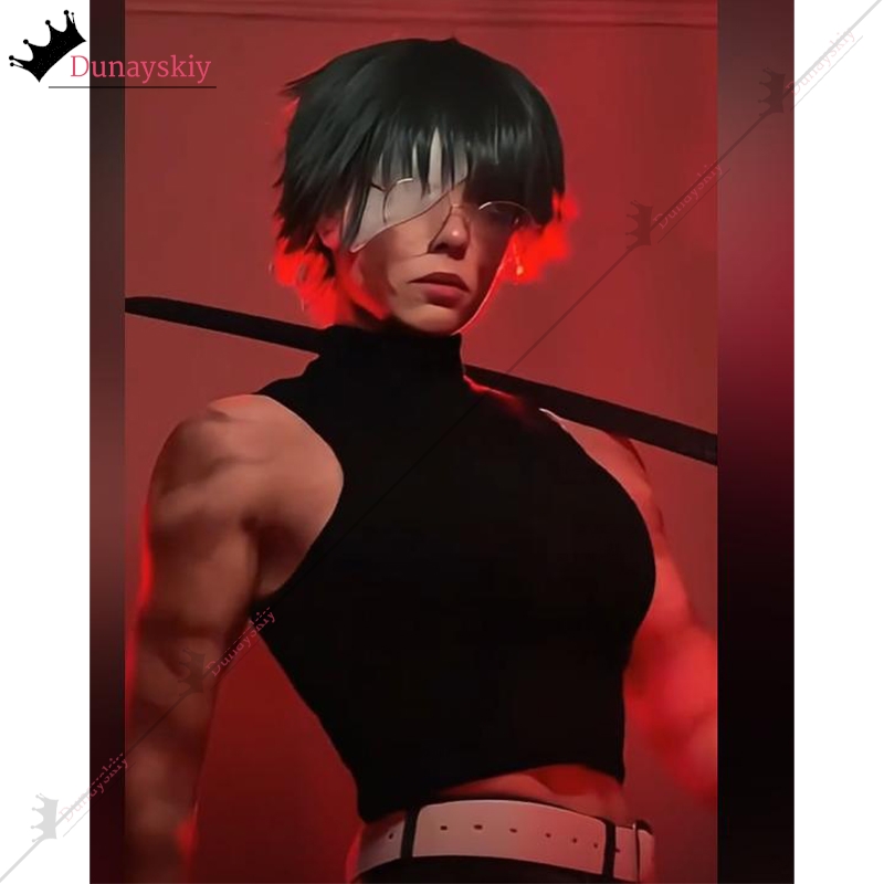 Cosplay Anime Jjk - YiNuo*/2026 Nieuwe Maki Zenin Cosplay Kostuum