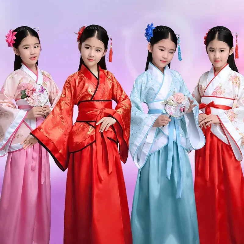 Anime Cosplay Dance - 2026Kids Set Oude Chinese Kostuum Dansvoorstelling