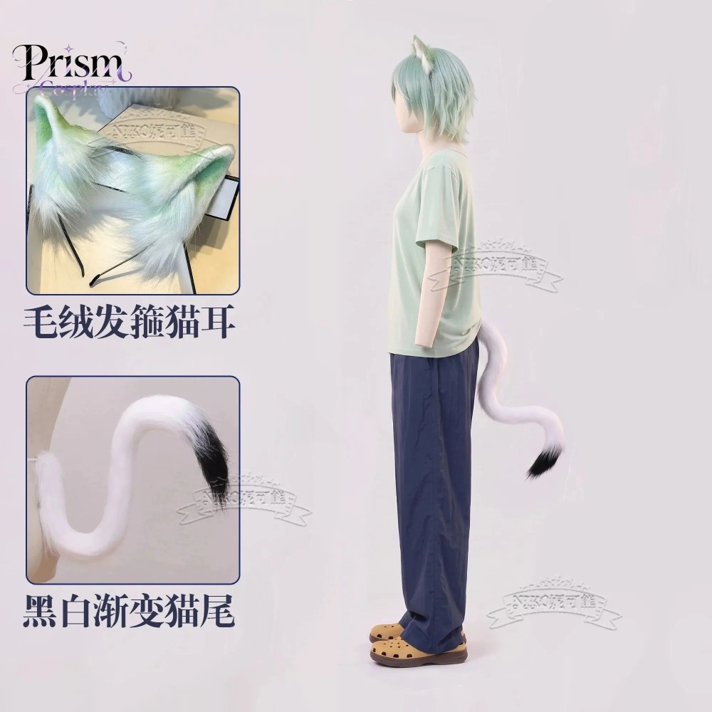 Anime Cosplay Cat - Yani Neko Satou Yaniko Cosplay Kostuum