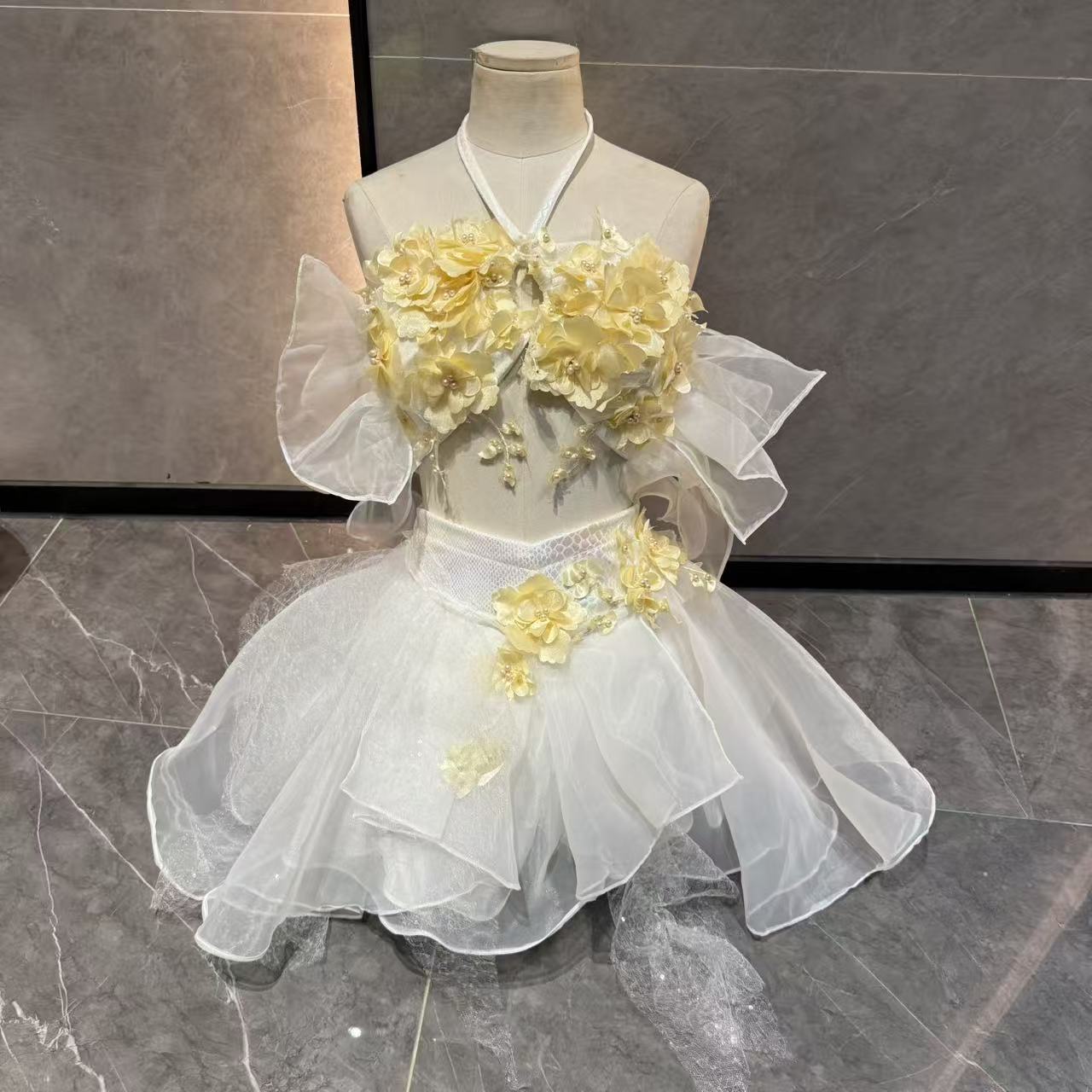 Anime Cosplay Dance - Anime cosplay schietkostuum zeemeermin waterdansjurk aquarium