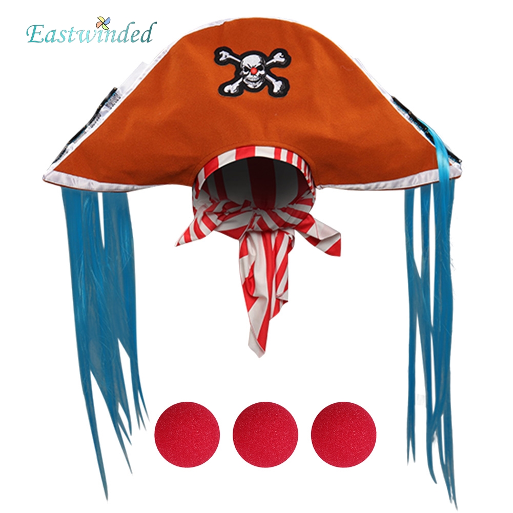 Kids Cosplay Anime - Kids Anime Piraat Cosplay Hoed Rode