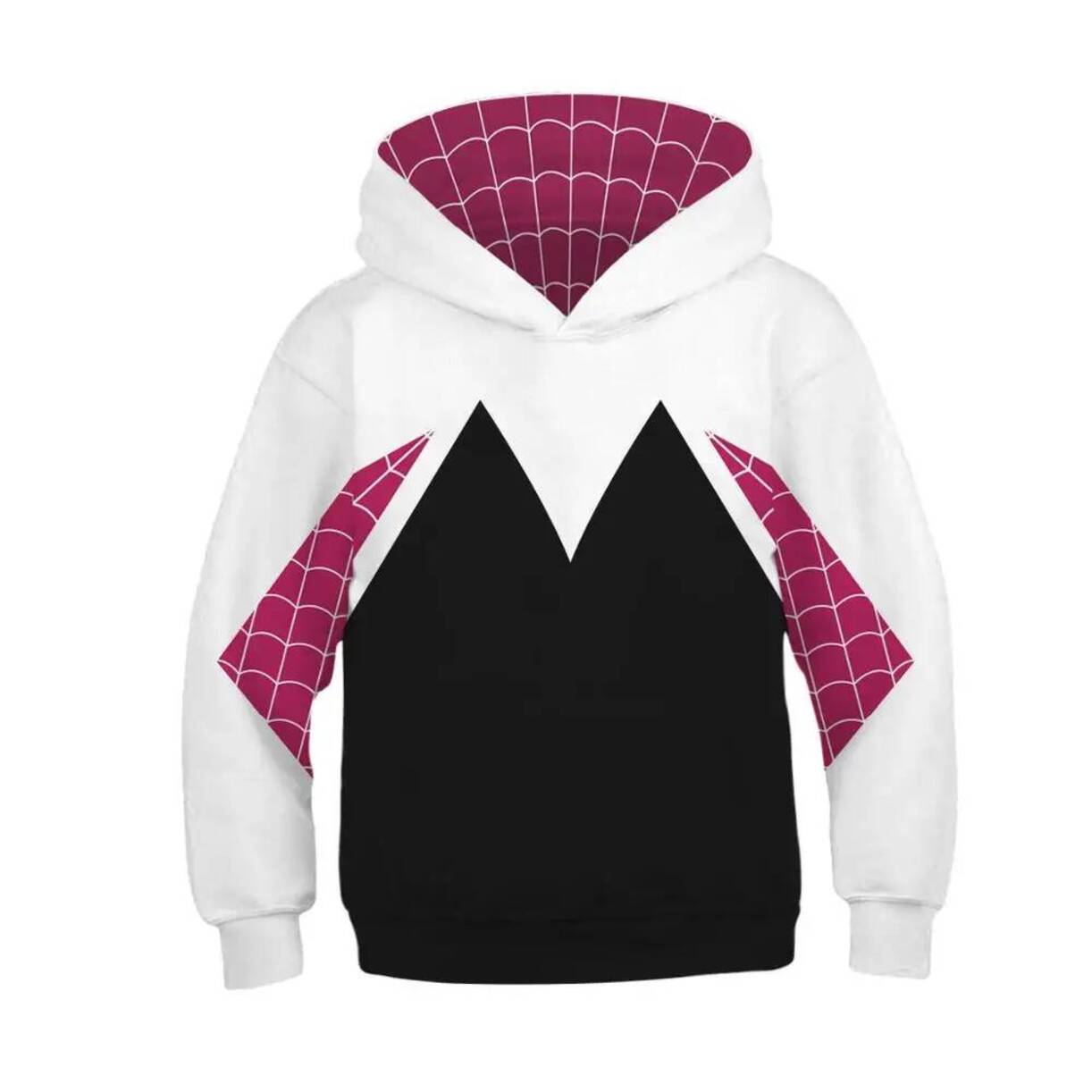 Kids Cosplay Anime - Kinderen Gwen Stacy Cosplay Kostuums Hoodie