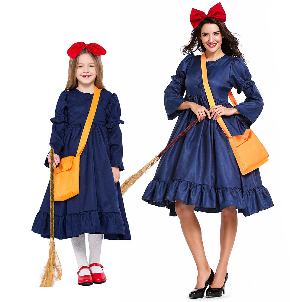 Anime Cosplay Girl Photo - Kinderprestatiekostuum Kleine Heks Cosplay Jurk Voor