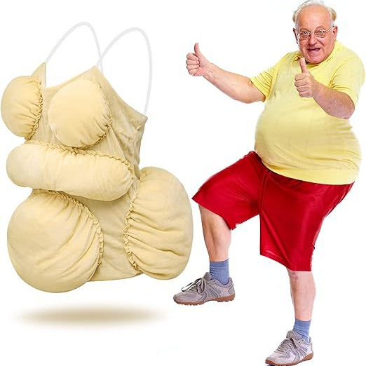 Anime Cosplay Pregnant - Volwassenen grappige cosplay jurk nep billen