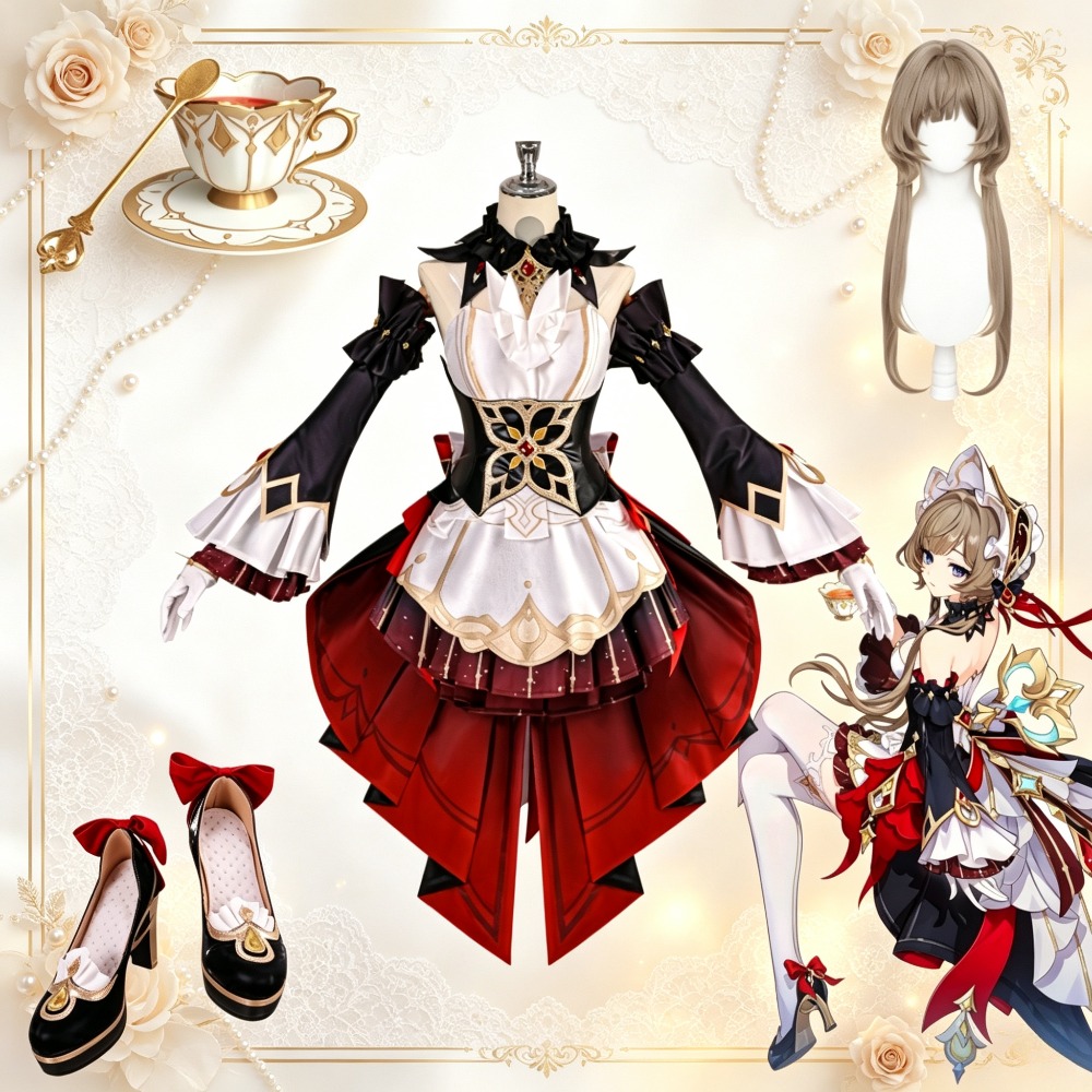 Anime Cosplay Female - Genshin Impact Sandrone The Marionette Cosplay