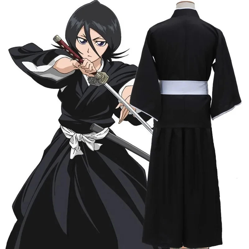 Anime Cosplay Bleach - Anime Death Bleach Kimono Cosplay Kostuum