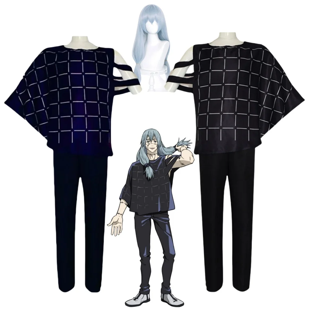Cosplay Anime Jjk - Mahito Cosplay Anime jjk Kostuums Pruik