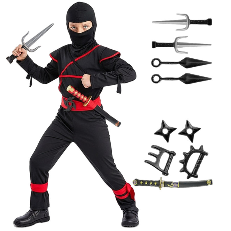 Kids Cosplay Anime - Japans Samurai-kostuum voor kinderen Ninja Cosplay