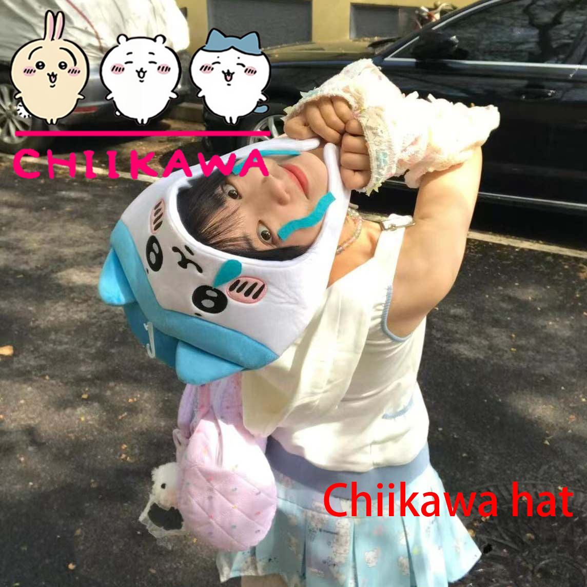 Chiikawa Hachiware Usagi Hoed  - Anime Cosplay Girl Photo recensie en prijs