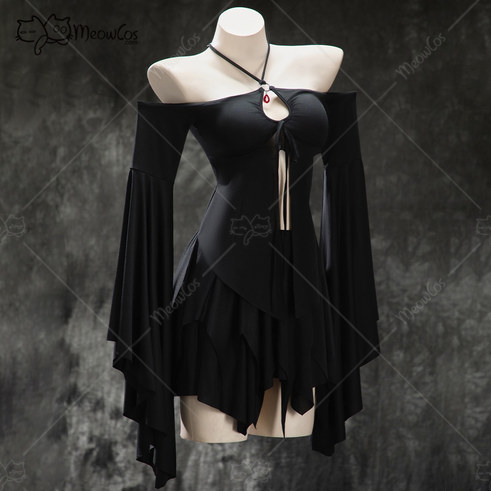 MEOWCOS Dames Gothic Zwarte To - Anime Cosplay Com recensie en prijs
