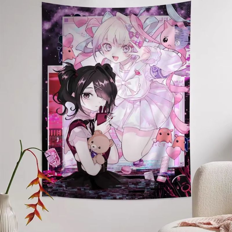 VIKAMA roze anime meisje wandk - Anime Cosplay Girl Photo recensie en prijs