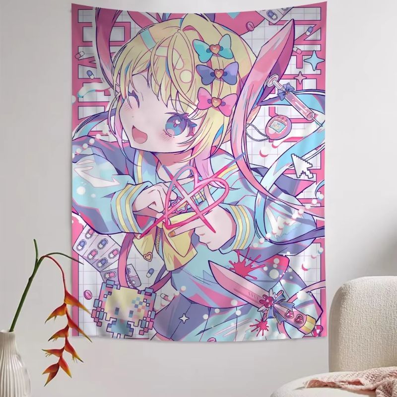 VIKAMA roze anime meisje wandk - Anime Cosplay Girl Photo recensie en prijs