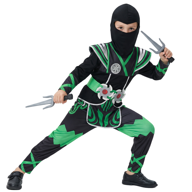 Japanse Ninja-kostuumset voor  - Kids Cosplay Anime recensie en prijs