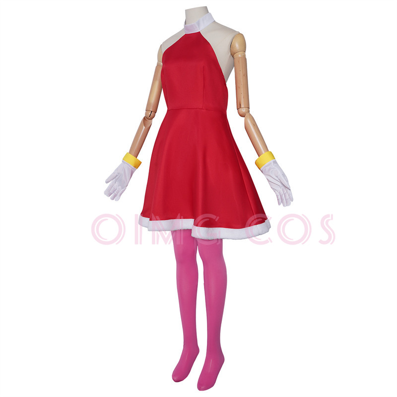 Amy Rose Cosplay Kostuum Volwa - Anime Cosplay Female recensie en prijs