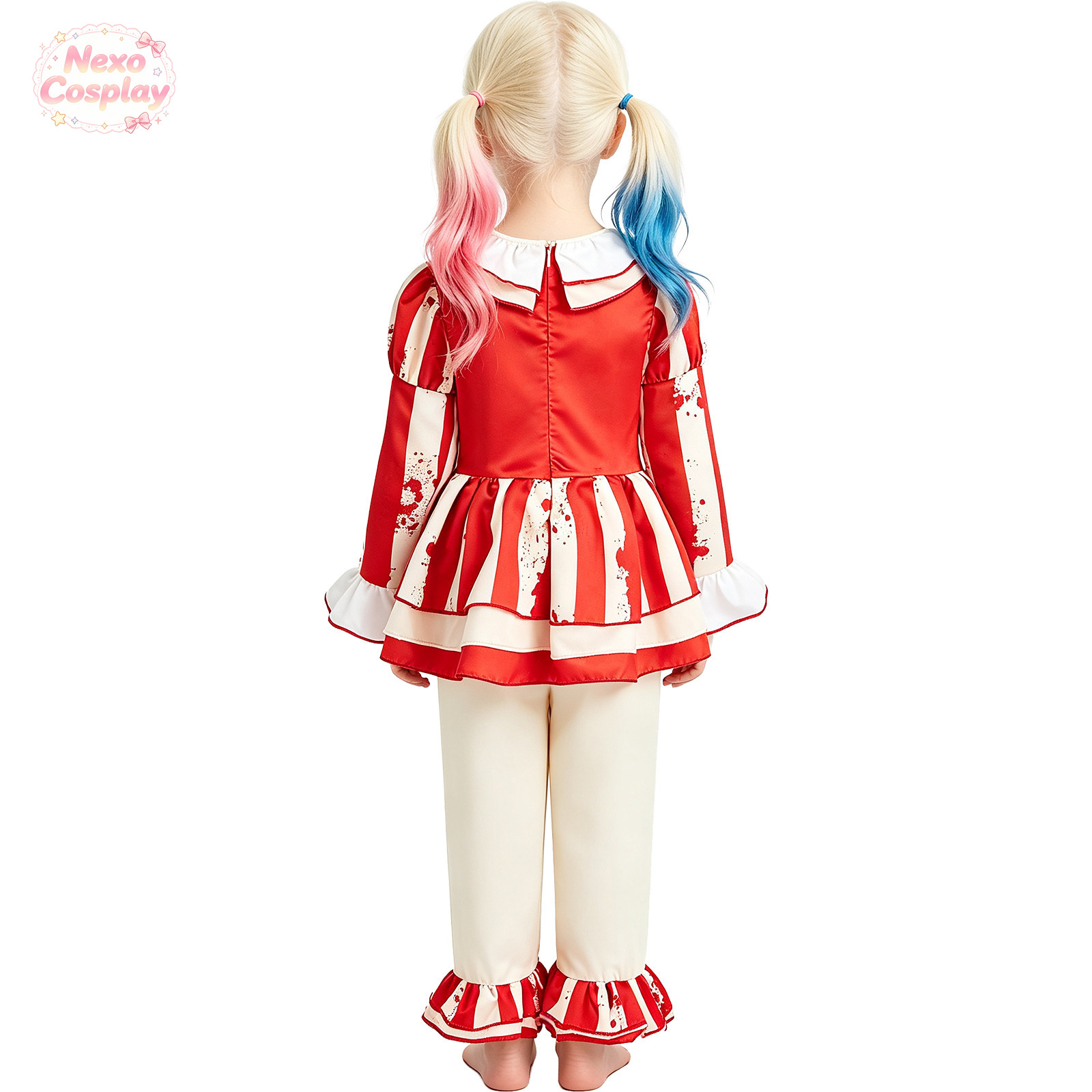 Kinderen Rood Wit Gestreept Ho - Kids Cosplay Anime recensie en prijs