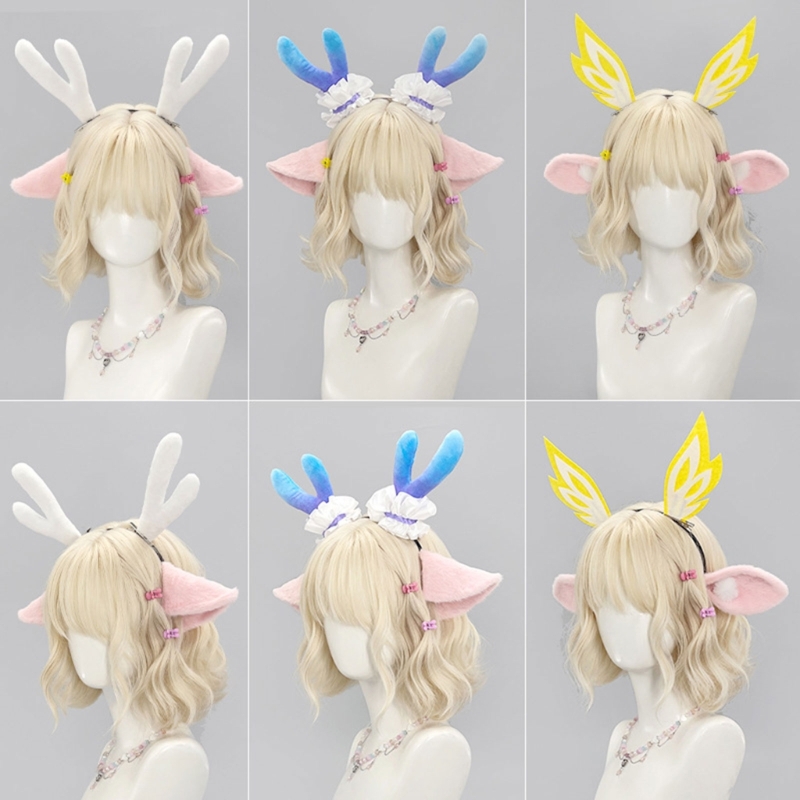 Pluche hertenoorhoofdband Flex - Anime Cosplay Girl Photo recensie en prijs