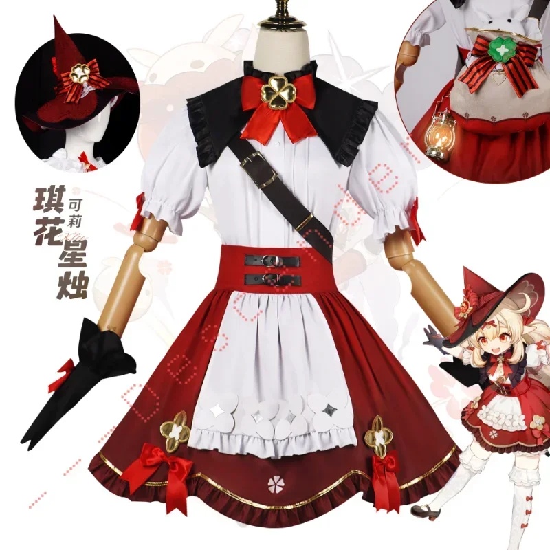 2026 Klee Cosplay Genshin Impa - Anime Cosplay Com recensie en prijs