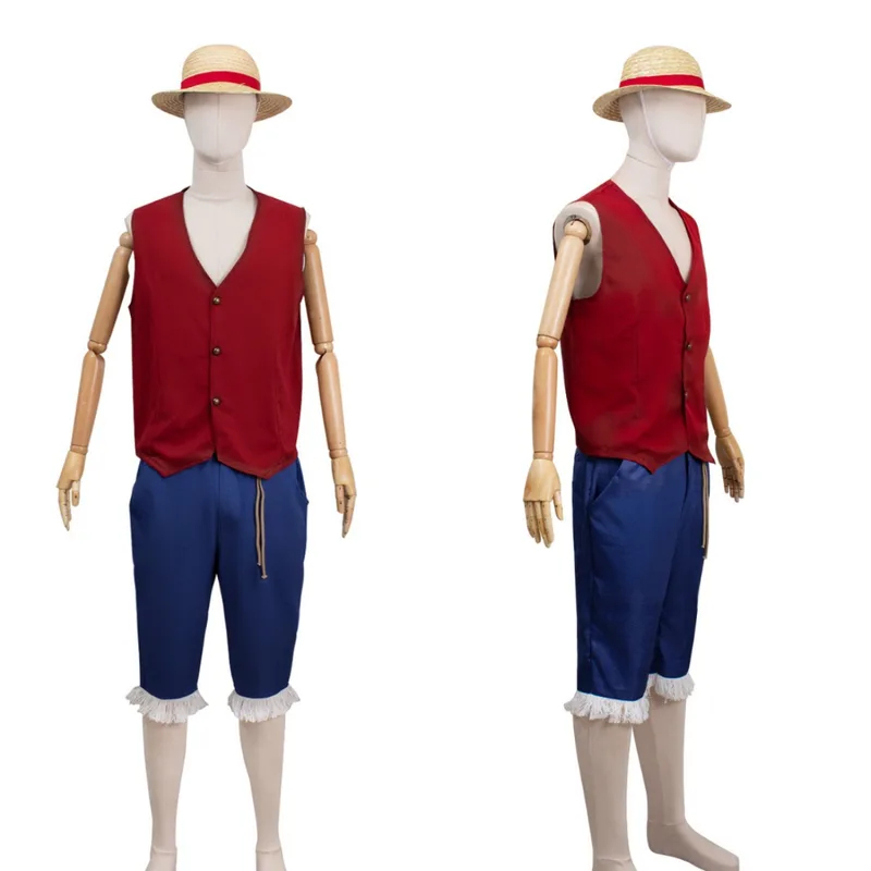▶ ❤ Film Luffy Cosplay Kostuum - Kids Cosplay Anime recensie en prijs