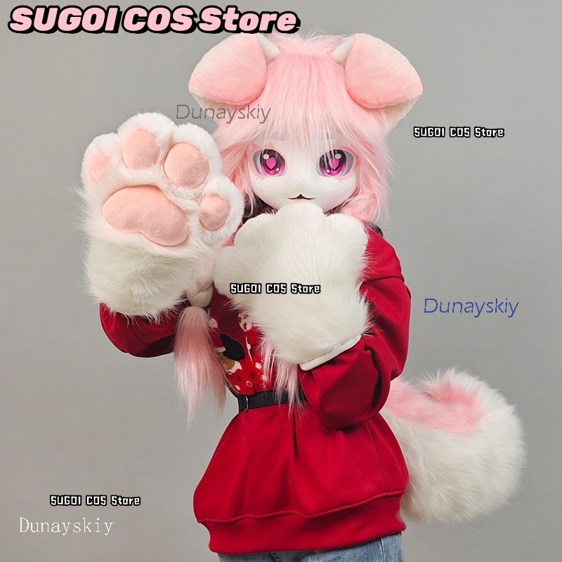 aBcSCS*Fursuit Hoofd Kigurumi  - Anime Cosplay Cat recensie en prijs