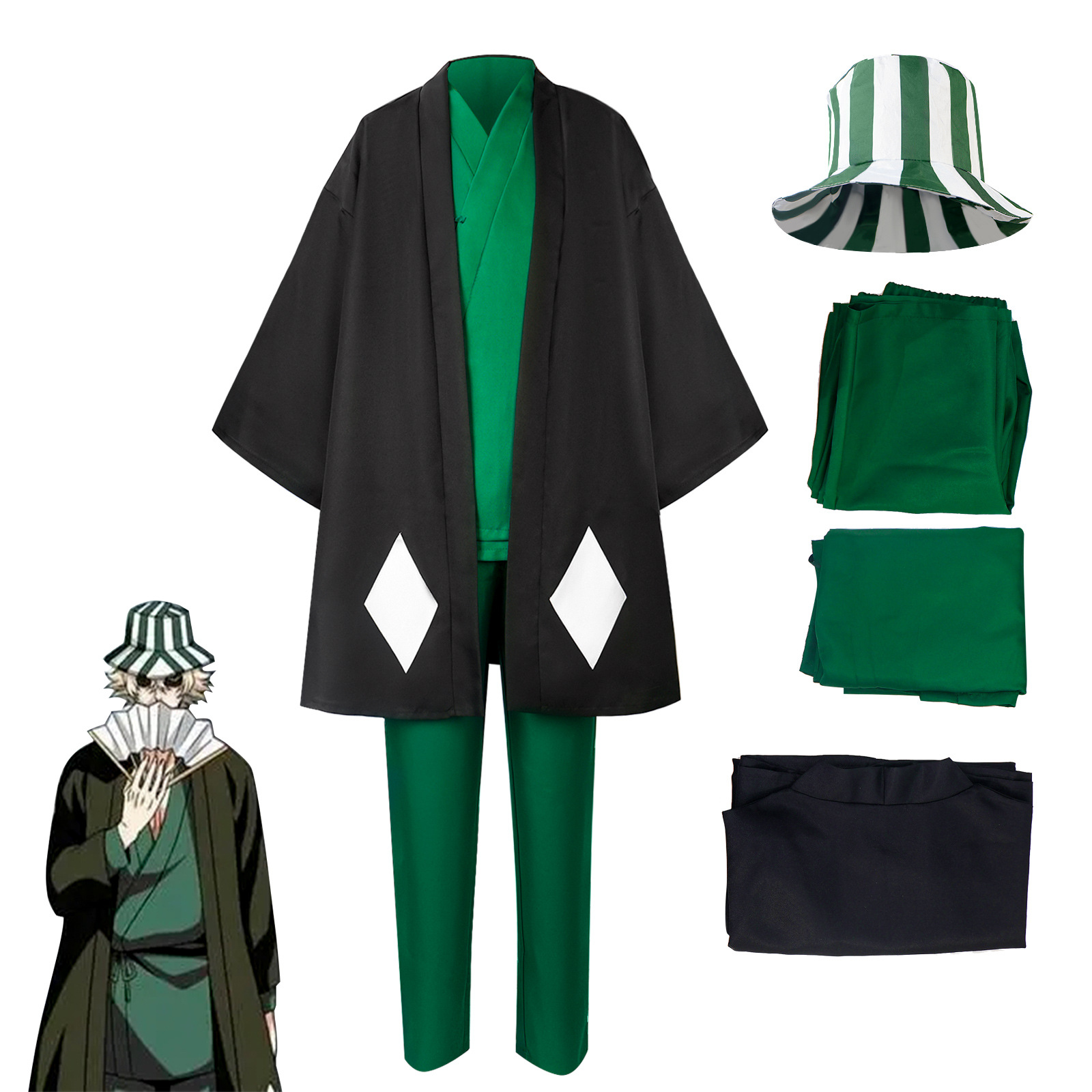 Anime Bleach Cosplay Urahara K - Anime Cosplay Bleach recensie en prijs