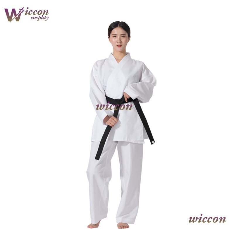Menselijk Wit Karate Trainings - Kids Cosplay Anime recensie en prijs