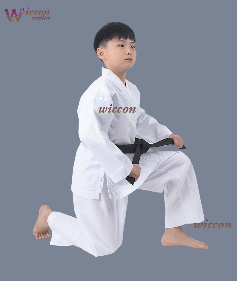 Menselijk Wit Karate Trainings - Kids Cosplay Anime recensie en prijs
