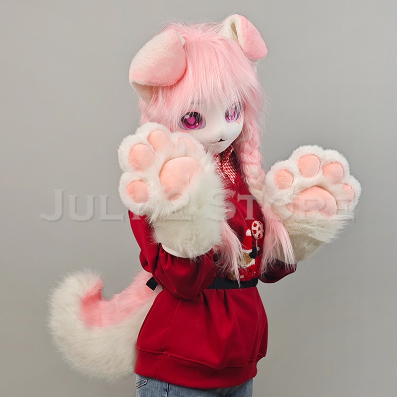 Juli 2 Store Fursuit Hoofd Kig - Anime Cosplay Cat recensie en prijs