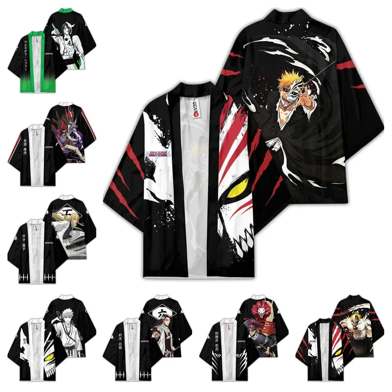 2022 enen Anime Bleach Kimono  - Anime Cosplay Bleach recensie en prijs
