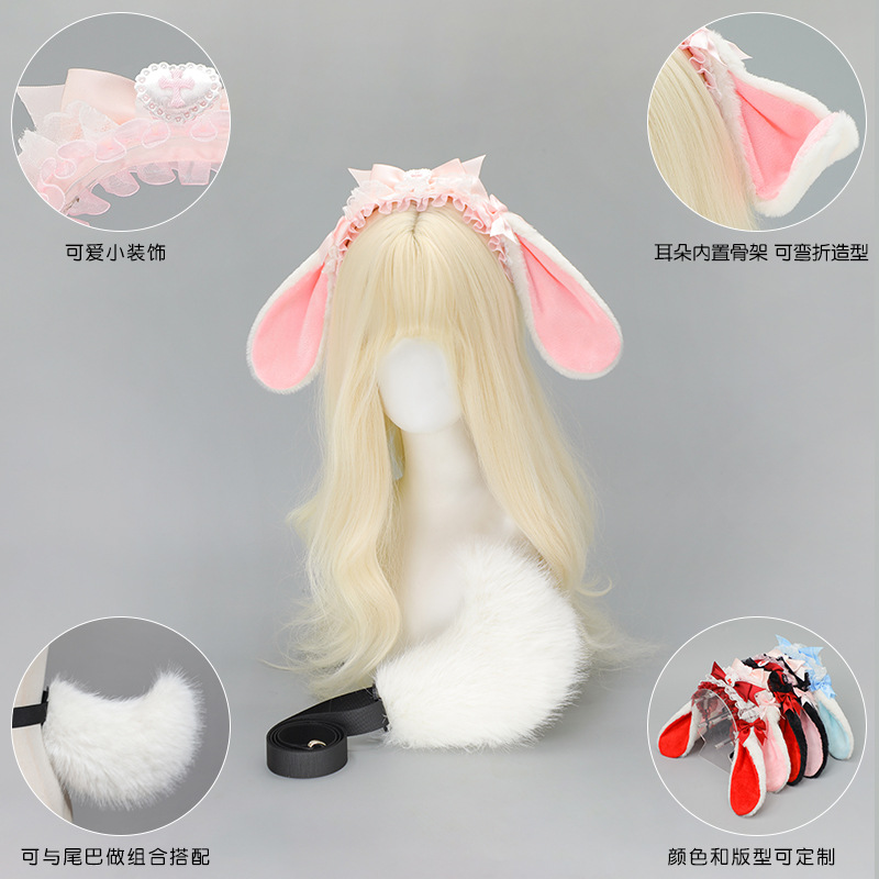 Lolita Konijn Oor Hoofdband Vr - Anime Cosplay Girl Photo recensie en prijs