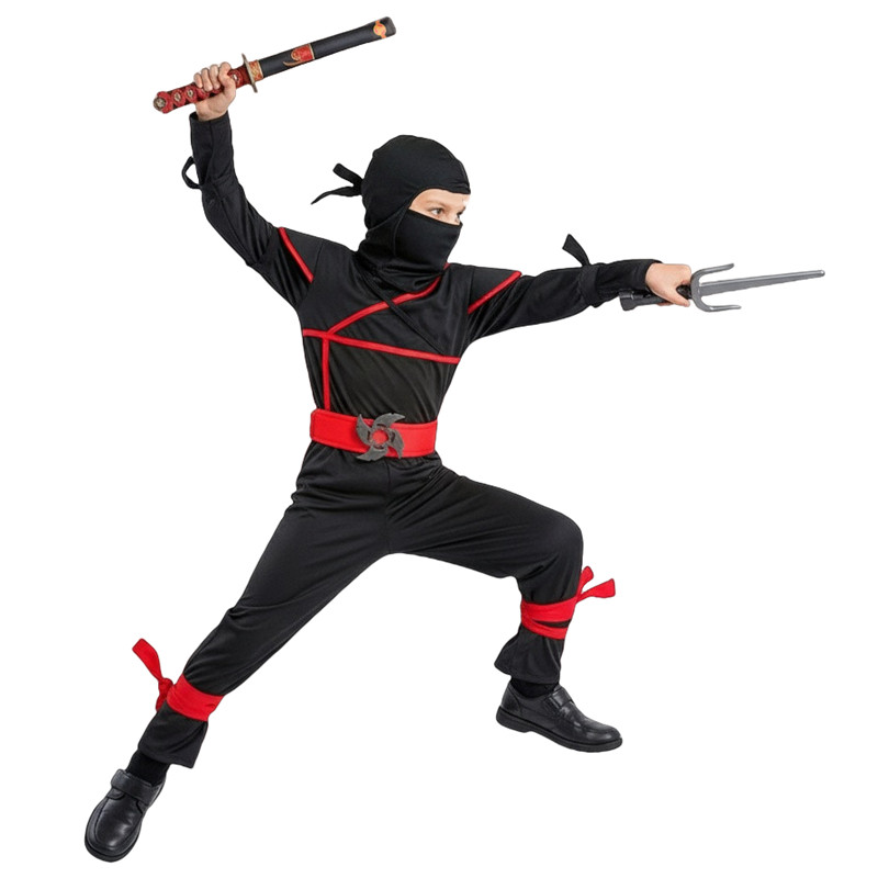 Japans Samurai-kostuum voor ki - Kids Cosplay Anime recensie en prijs